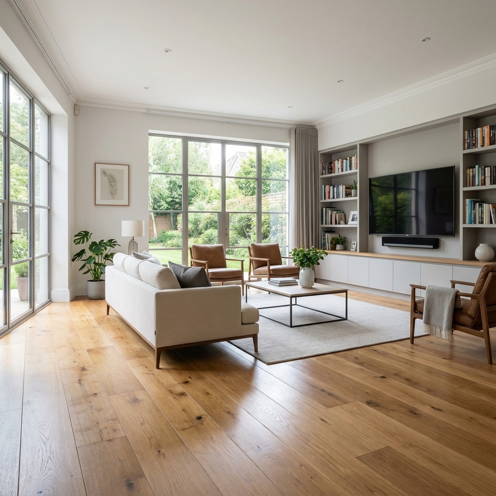 Restored Living Room